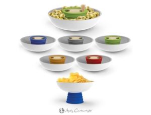 Andy Cartwright Topsy-Turvy Snack Bowl Giftsets