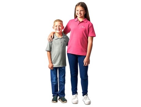 Kids Basic Pique Golf Shirt Branded Kids Apparel 3