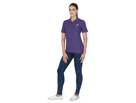 180G Arabella Ladies  Pique Golf Shirt Golf Shirts 27