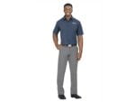 Mens Short Sleeve Micro Check Shirt Golf Shirts