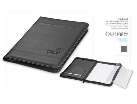 Alex Varga Franklin A4 Zip-Around Folder Folders and Tablet Folders 14