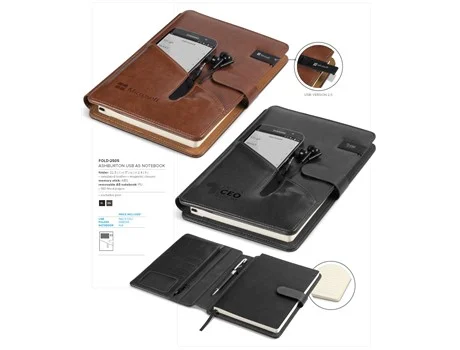 Ashburton Usb A5 Notebook Gift Ideas for Him 3