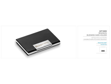 Branson Business Card Holder Gifts under R50 4