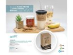 Kooshty Kork Glass Smoothie Kup & Straw – 480ml Summer Idea Give-Aways