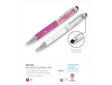 Allure Stylus Ball Pen Gift Ideas for Her