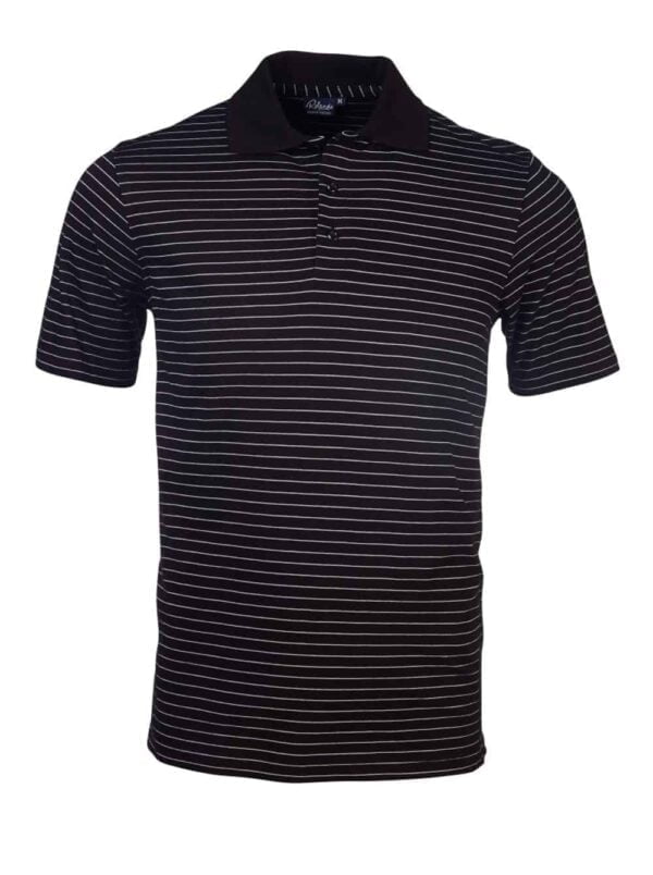 Unisex Y/D Stripe Oakmont Golfer Golf Shirts 3