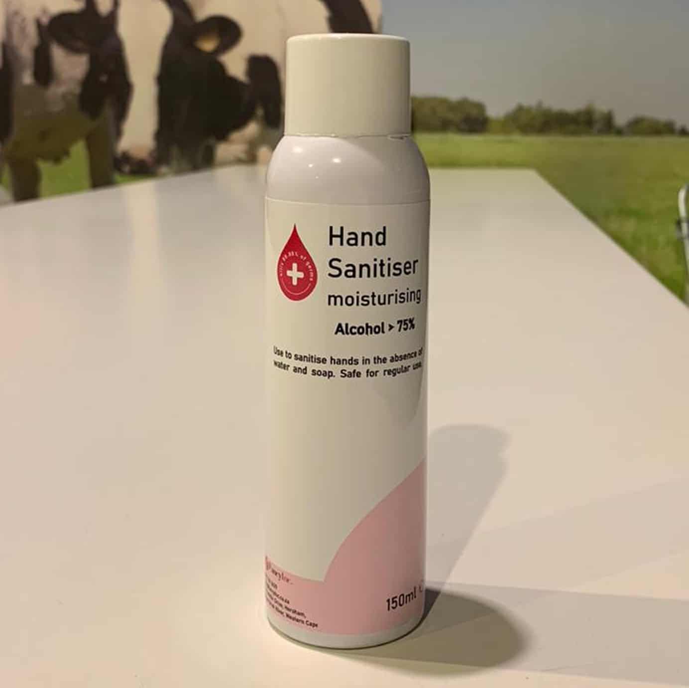 150ml Aerosol Spray Hand Sanitiser COVID-19 Products