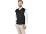 Mens Sleeveless Peru V-Neck Jersey Jackets and Polar Fleece