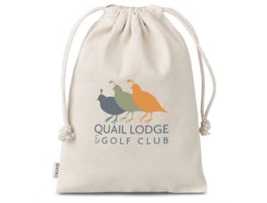 Okiyo Chikara Cotton Midi Drawstring Pouch Bags and Travel