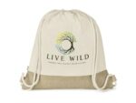 Okiyo Bijin Cotton Drawstring Bag Bags and Travel
