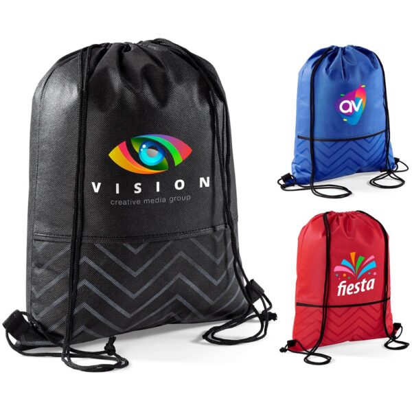 Waverly Non-Woven Drawstring Bag Bags and Travel 3