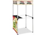 Ovation Gazebo 1m x 1m Kiosk 1 Half-Wall Skin Advertising Display Items