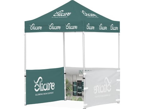 Ovation Gazebo 2m x 2m – 3 Half-Wall Skins Ovation Gazebo 2m x 2m – 3 Half-Wall Skins Branded Displays 2