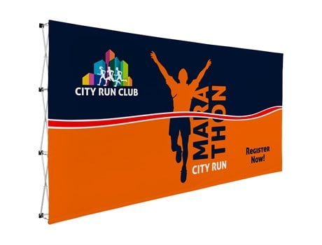 Legend Straight Banner Wall 4.45m x 2.25m Legend Straight Banner Wall 4.45m x 2.25m Branded Displays 2