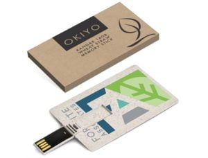 Okiyo Kangae 16GB Wheat Straw Memory Stick Eco-friendly Products