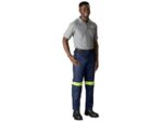 Trade Polycotton Pants – Reflective Legs – Yellow Tape Workwear and Hospitality