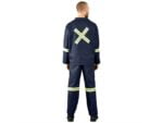Technician 100% Cotton Conti Suit – Reflective Arms, Legs & Back – Yellow Tape Workwear and Hospitality