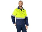 Traffic Premium Two-Tone Hi-Viz Reflective Jacket Workwear and Hospitality