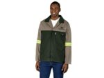 Site Premium Two-Tone Polycotton Jacket – Reflective Arms – Yellow Tape Workwear and Hospitality