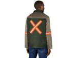 Site Premium Two-Tone Polycotton Jacket – Reflective Arms & Back – Orange Tape Workwear and Hospitality