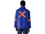 Artisan Premium 100% Cotton Jacket – Reflective Arms & Back – Orange Tape Workwear and Hospitality