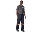 Artisan Premium 100% Cotton Pants – Reflective Legs – Orange Tape Workwear and Hospitality