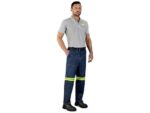 Cast Premium 100% Cotton Denim Pants – Reflective Legs – Yellow Tape Cast Premium 100% Cotton Denim Pants – Reflective Legs – Yellow Tape Workwear and Hospitality