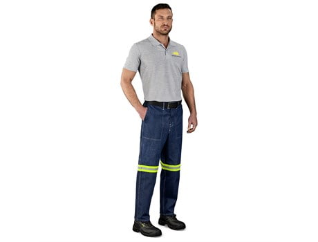 Access Vented Two-Tone Reflective Work Shirt Workwear and Hospitality 30