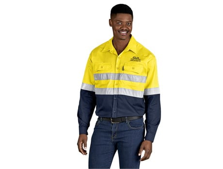 Access Vented Two-Tone Reflective Work Shirt Workwear and Hospitality 4