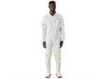 Safety Polycotton Boiler Suit – Reflective Arms & Legs – Yellow Tape Safety Polycotton Boiler Suit – Reflective Arms & Legs – Yellow Tape Workwear and Hospitality