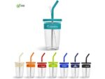 Kooshty Slurp Glass Kup & Straw – 480ML Summer Idea Give-Aways