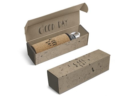 Kork Bottle in Bianca Custom Gift Box Corporate Gifting