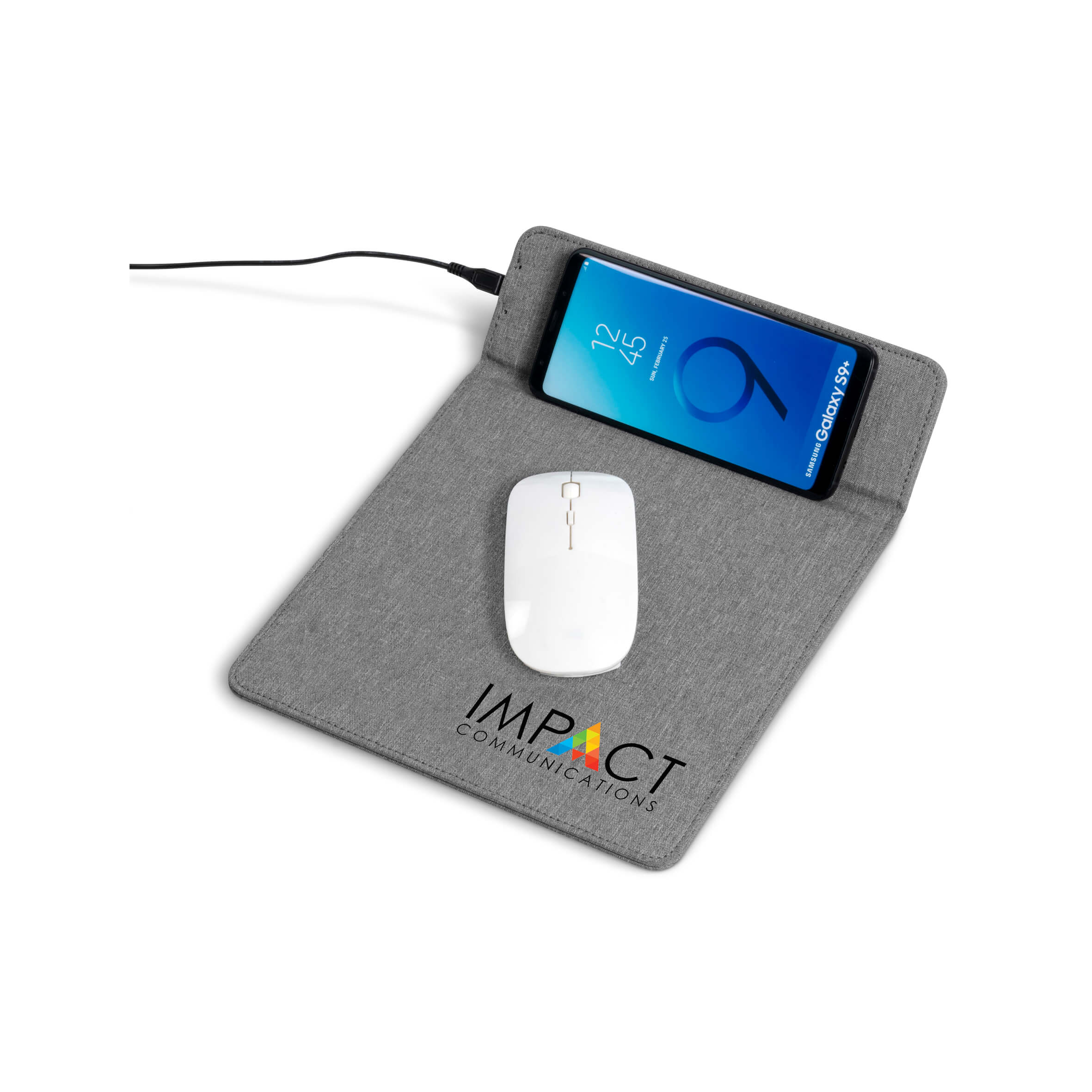Redox Mousepad With Wireless Charger Technology