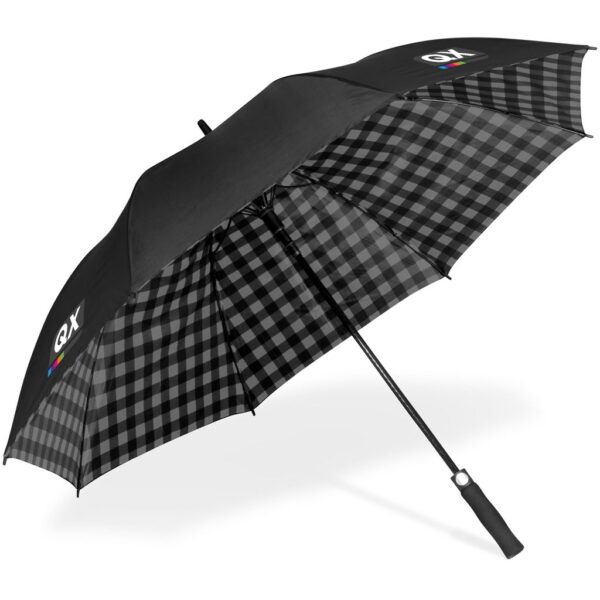 Wrigley Auto-Open Umbrella – Grey Umbrellas 3