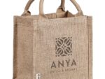 Okiyo Miyag Mini Jute Gift Bag Gift Ideas (Her)