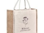 Okiyo Chinsai Maxi Jute & Cotton Tote Gift Ideas (Her)