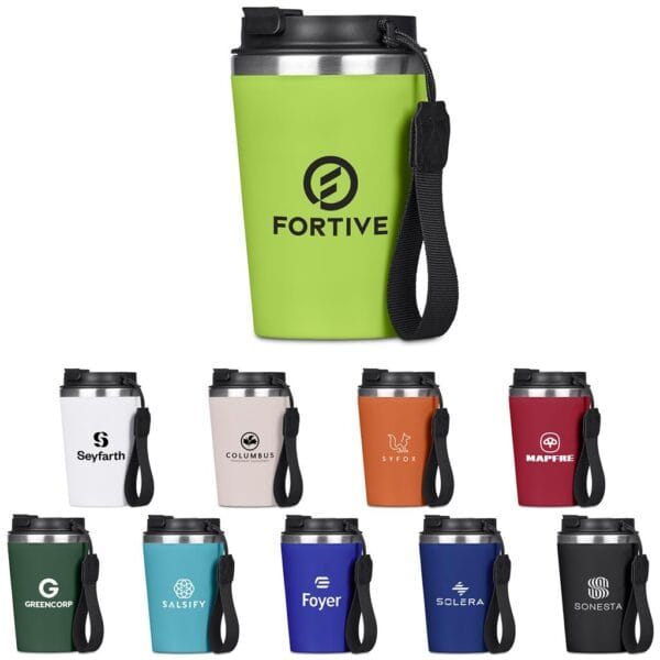 Kooshty Luca Stainless Steel & Plastic Double-Wall Tumbler – 350ml Cozy Essentials 3