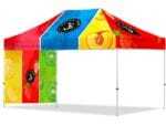 Coated Steel Sublimated Gazebo 4.5m x 3m – 1 Short Full-Wall Skin Items launched in 2024
