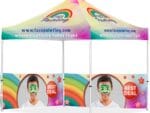 Coated Steel Sublimated Gazebo 3m x 3m – 2 Half-Wall Skins Items launched in 2024