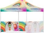 Coated Steel Sublimated Gazebo 3m x 3m – 3 Half-Wall Skins Items launched in 2024