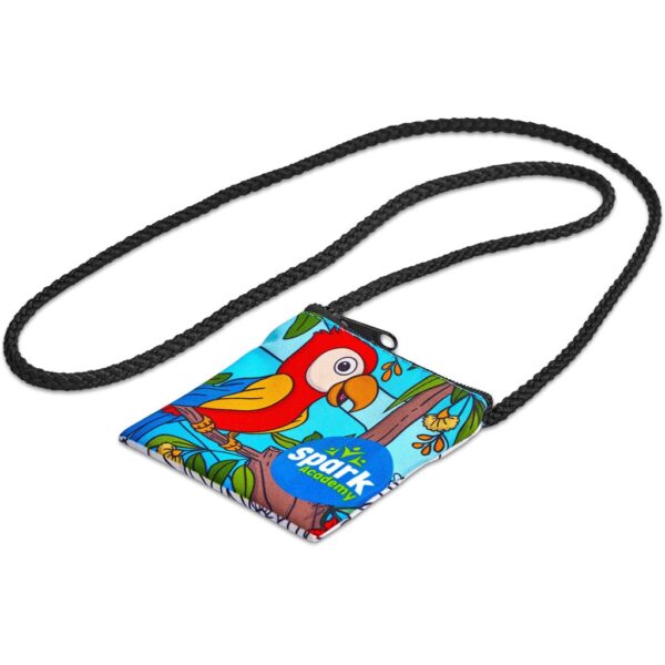 Hoppla Sani Tuck Money Neck Pouch Custom Lifestyle 3