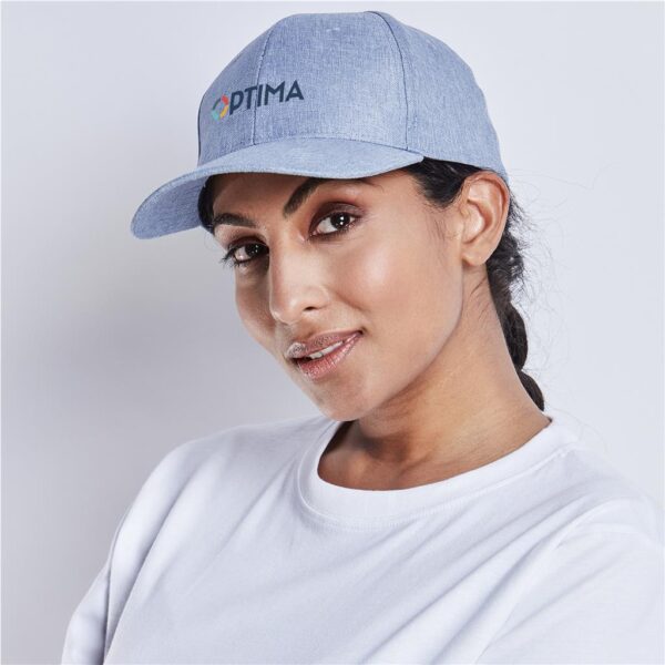 Austin Linen Cap – 6 Panel Headwear and Accessories 3