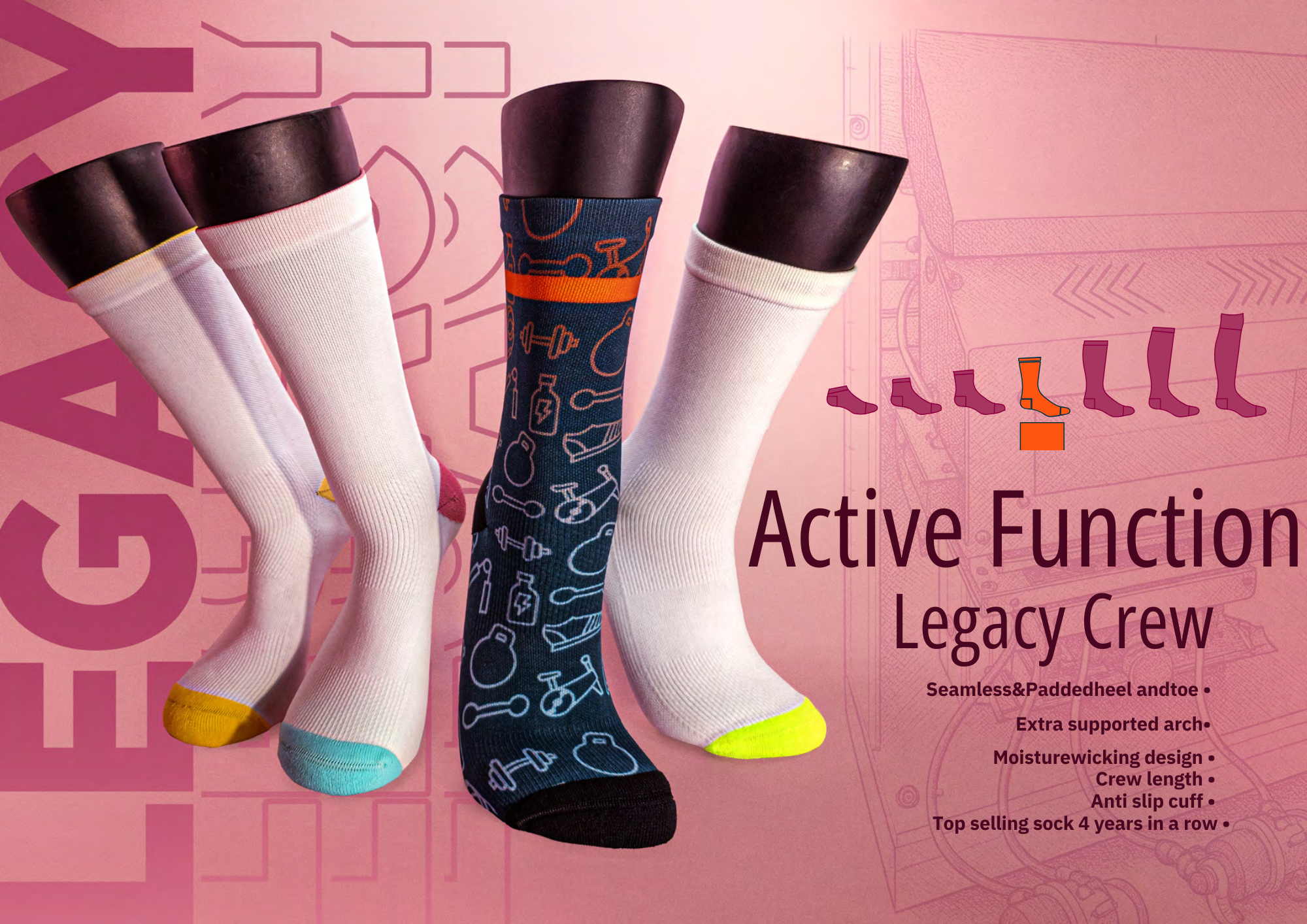 Active Function Legacy Crew Active Function Legacy Crew Corporate Clothing 2
