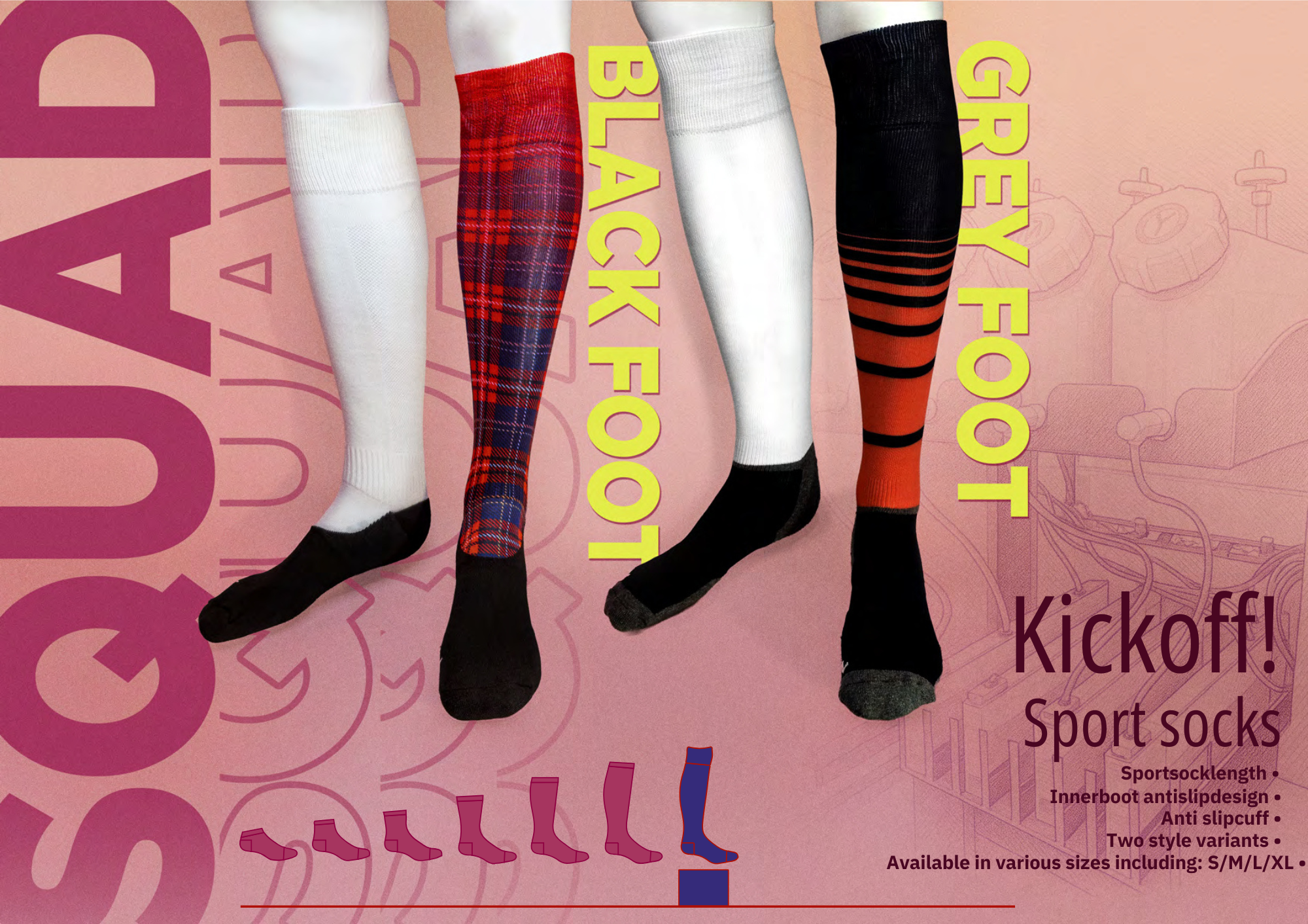 Sports socks Sports socks Corporate Clothing 2