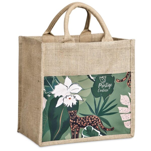 Pre-Production Sample Okiyo Nuri Sublimated Pocket Jute Tote Bags and Travel 3