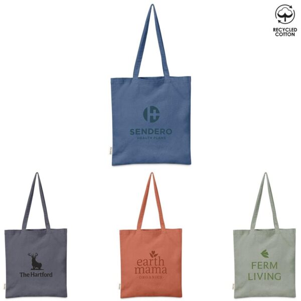 Okiyo Ito Recycled Coloured Cotton Shopper Bags and Travel 3