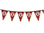 Sublimated Single-Sided Polyester Triangle Bunting 10m Items launched in 2024