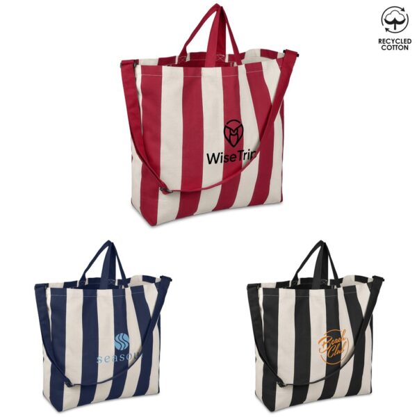 Okiyo Natsuri Recycled Canvas Large Beach Bag Bags and Travel 2