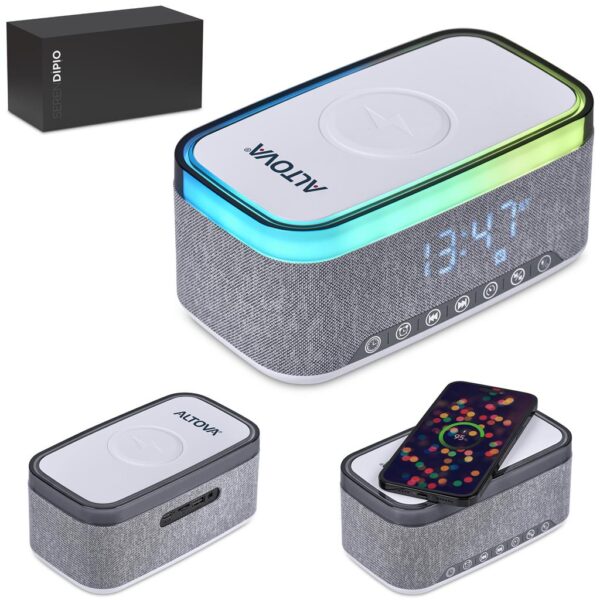 Serendipio Cumberland 10W Bluetooth Speaker Wireless Charger & Clock Items launched in 2024 2