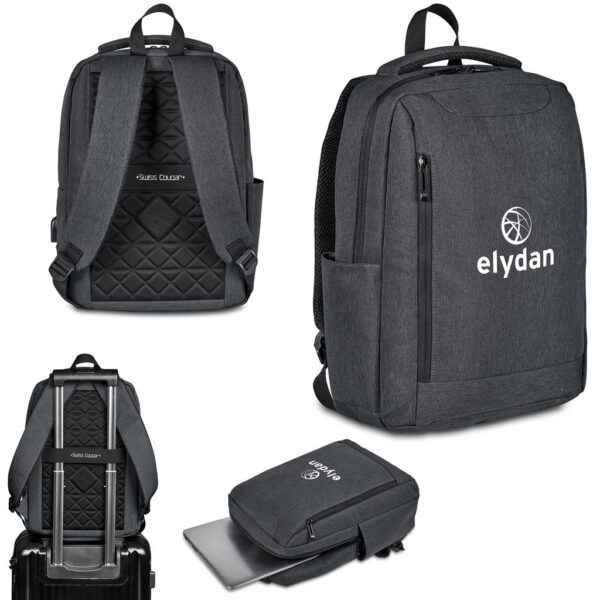Swiss Cougar Vercelli Laptop Backpack Bags and Travel 2